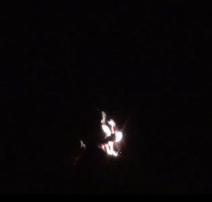 Fire in the dark
